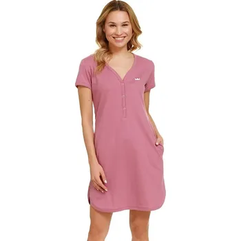 Dámské noční prádlo Noční košile Sangria korunka starorůžová S