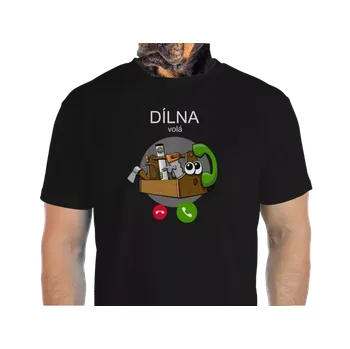 Vtipné tričko Bastard: Dílna volá