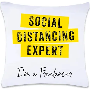 Dekorativní polštářek DOBRÝ TRIKO Polštář s potiskem 40 x 40 cm Freelancer Oboustranný tisk: NE