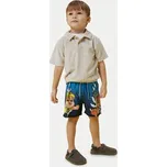 NAME IT Plavecké šortky Mabbe Paw 13239658 Modrá Regular Fit 104