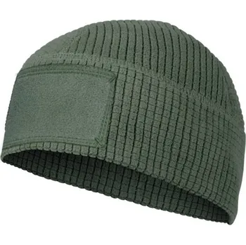 Čepice Čepice Helikon Range Beanie Cap® - Grid Fleece, olive green