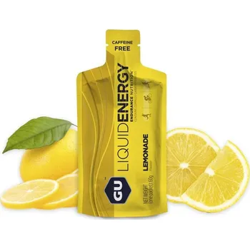 GU Cyklistická výživa - LIQUID ENERGY GEL 60 G LEMONADE