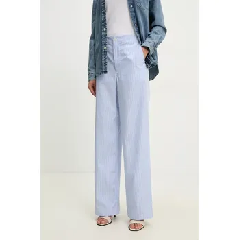 Dámské kalhoty Bavlněné kalhoty Moschino Jeans 0328.3725 modrá 05X, vel. 34