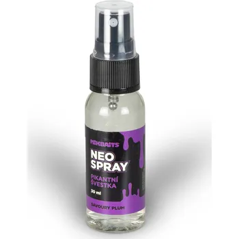 Návnadová surovina Mikbaits Neo Spray 30 ml Pikantní Švestka