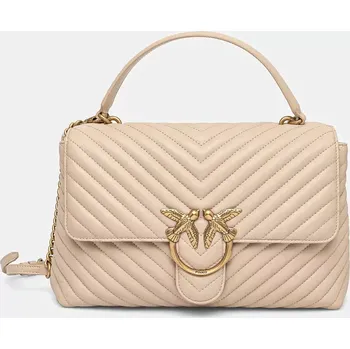 Kabelka Kožená kabelka Pinko 100042.A0GK béžová 08X, vel. ONE SIZE