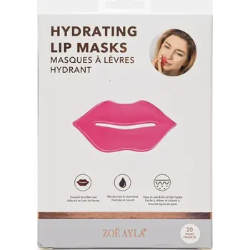 Péče o rty Maska na rty Zoë Ayla Hydrating Lip Mask 20-pack růžová barva SSC192.LIPM 30X