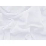 XPOSE® Mikroplyšové prostěradlo Exclusive - bílé 200x220 cm