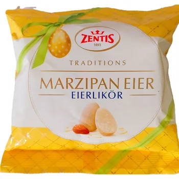 Čokoláda Zentis Marcipánová vajíčka s vaječným likérem 125 g