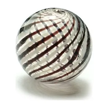 Dětské navlékací korálky Skleněný korálek foukaný 20mm