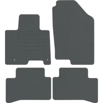 autokoberec Kobercové rohože Edecor velurové 4 ks
