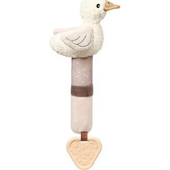 BabyOno Hračka pískací s kousátkem Houska Zoe 3 m+