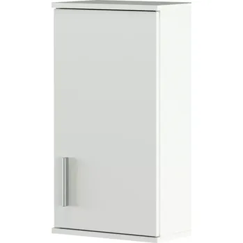 Koupelnový nábytek Závěsná skříňka LESSY NEW 04, matná bílá - SLEVA 3% s kodem radost25