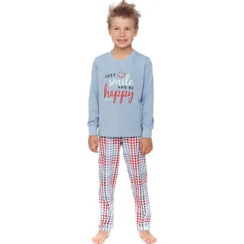 Chlapecké pyžamo Chlapecké pyžamo Flow modré smile 110/116