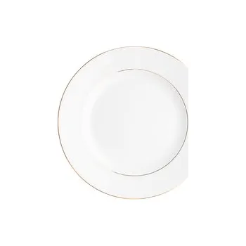 Talíř MARIAPAULA CLASSIC ZLATÝ PROUŽEK MĚLKÝ TALÍŘ 17CM (L02)