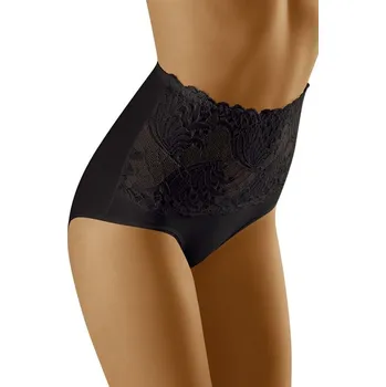 Kalhotky Dámské kalhotky s vyšším pasem Kaja černé L