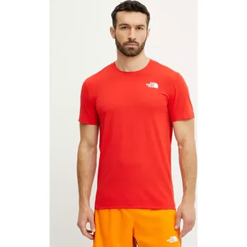 Pánské tričko Sportovní triko The North Face Lightning Alpine NF0A87H7HCL1 červená 33X, vel. S