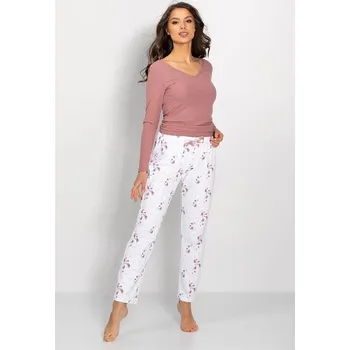 Dámské pyžamo Luxusní dámské pyžamo Anabelle starorůžové XL