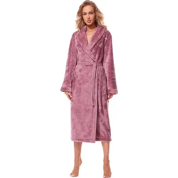 Dámský župan Dámský hřejivý župan Lux starorůžový XXL