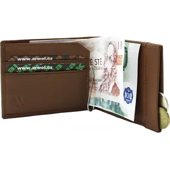 Peněženka Pánská kožená dolarka 519-2910 světle hnědá, Arwel