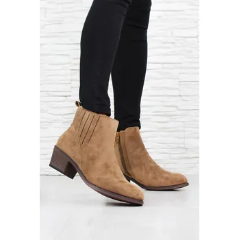 Dámská zimní obuv Camo Hnědé kotníkové boty 2411-3CA Velikost: 40