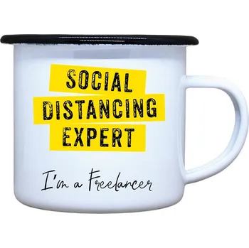 DOBRÝ TRIKO Plecháček s potiskem Freelancer Velikost plecháčku: 330 ml