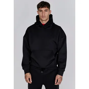 Pánská mikina SikSilk Pánská Černá Oversize Mikina Dynamic Velikost: XS