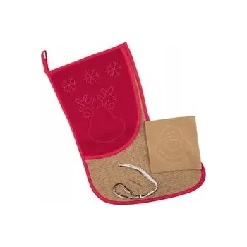 kreativní sada CRELANDO Kreativní sada, vyrob si sám - Vánoční bota