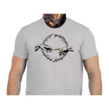 Vtipné tričko Bastard: God of Ring