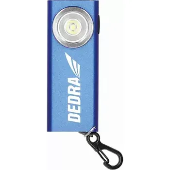 Svítilna DEDRA svítilna přívěšek SLIM LED 210lm, nabíjení USB-C, L0901