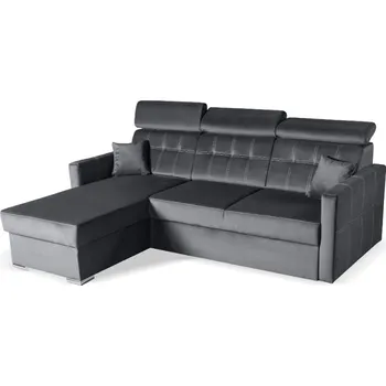 Sedací souprava Sedací souprava rohová univerzální Acero tmavě šedá Univerzální