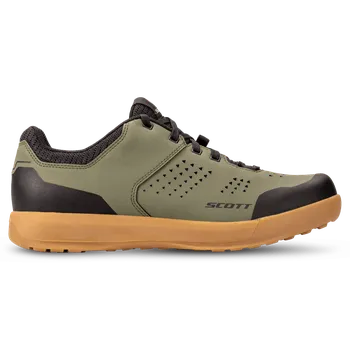 Pánské cyklistické tretry SCOTT Cyklistické MTB tretry Mtb Shr-alp Flat Lace léto Zelená 45 Pánské