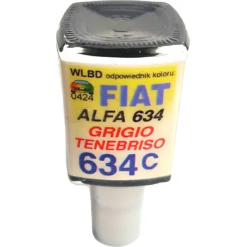 Autolak ARASYSTEM Lakovací tužka 634C Grigio Tenebriso - Grigio Pessimo Umore Fiat (2007-2012) 10 ml