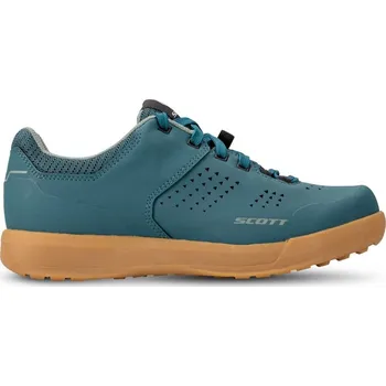 Pánské cyklistické tretry SCOTT cyklistické MTB tretry Mtb Shr-alp Flat Lace léto Tyrkysová 36 Dámské