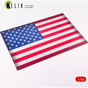 Plastikový model Reskit 1/48 USA Flag (410 x 270 mm)