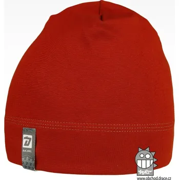 Čepice Bavlněná čepice Alan - vzor 23 - cihlová tmavá 54 - 56