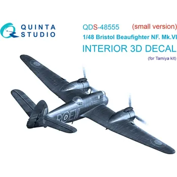 Plastikový model Quinta studio 1/48 Br.Beaufighter NF.Mk.VI 3D-Print.&col.Inter.