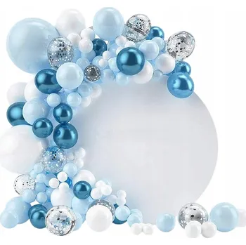 Balónek Modrý balónek kulatý 104 ks