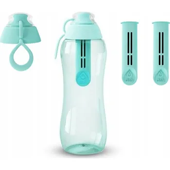 Láhev DAFI Filtrační láhev 0,3 l + 3 ks filtru + 2 víčka máta