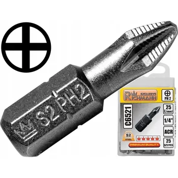 Bit Bit Richmann PH2 EXCLUSIVE S2-ACR 1/4" 25 mm