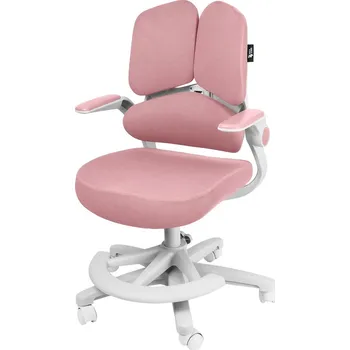 Dětský stůl Spacetronik Dětská ergonomická zdravá nastavitelná židle SPC-XD07 Barva: Růžová Dětská ergonomická zdravá nastavitelná židle s podnožkou
