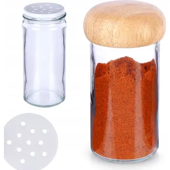 Dóza na potraviny Sada kořenek 2dílná + ubrouskovník WHITELINE