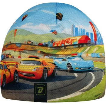 Čepice Funkční čepice Bruno - vzor 177 - auta - čepice na jaro / podzim XS 48 - 50