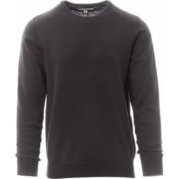 Pánský svetr Payperwear Unisex svetr Fly se žebrováním na manžetách v melírové variantě Barva: šedá uhlová melír, Velikost: S