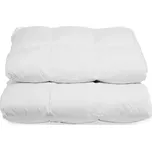 DaunenStep Přikrývka z mikrovlákna s vlastnostmi peří 140x200cm, celoroční (2 přikrývky sepnuté k sobě)