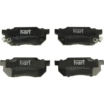 Brzdová destička Sada brzdových destiček, kotoučová brzda HART 217 558
