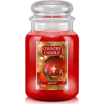 Svíčka Country Candle Vonná Svíčka Nativity, 652 g