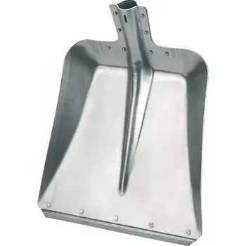 Rýč Hliníková lopata SHW s hranou, vel. 9, 380x380mm (KP-ES53798) (Hliníková lopata SHW velikosti 9 s kovovou hranou je určená pro široké spektrum použití. Díky svému designu a materiálu je vhodná pro práci v různých podmínkách. )