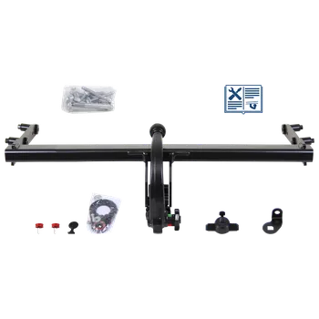 Tažné zařízení Westfalia tažné zařízení Odnímatelné včetně TowTec elektropřípojky 7pólové typová - AUDI A5 Kabriolet