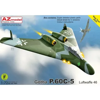 Plastikový model 1:72 Gotha P.60C-5