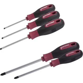 Šroubovák KRAFTWERKTOOLS Sada šroubováků ploché + PH ergokraft 5ks PROFI Line
